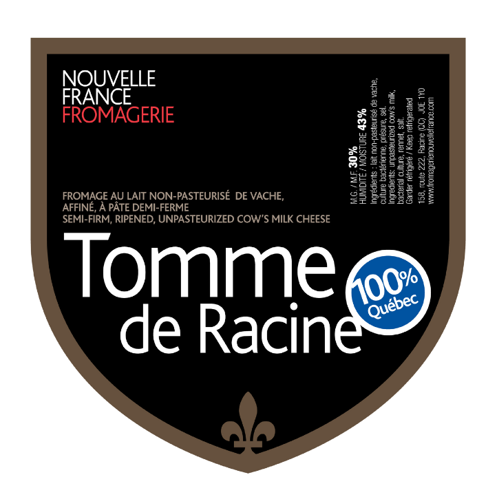 Étiquette - Tomme de Racine