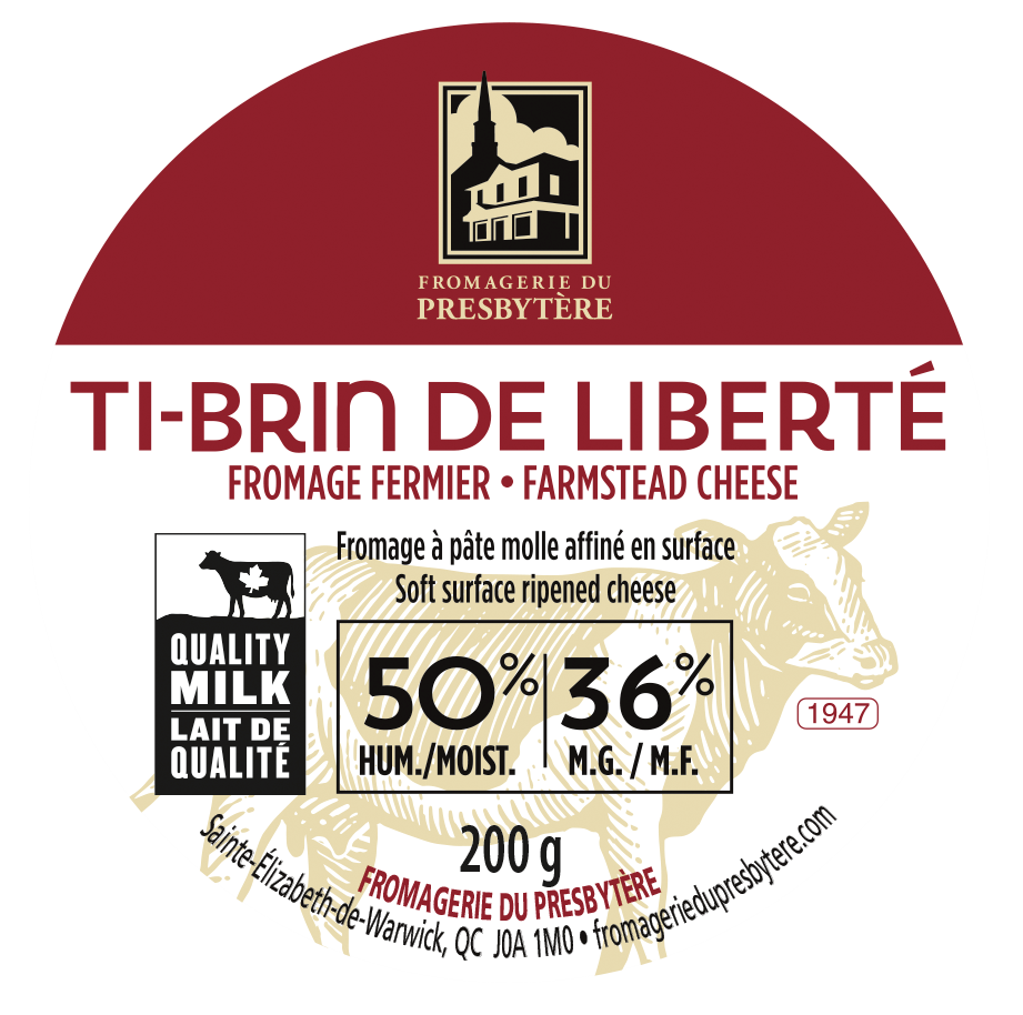 Étiquette - Ti-Brin de liberté