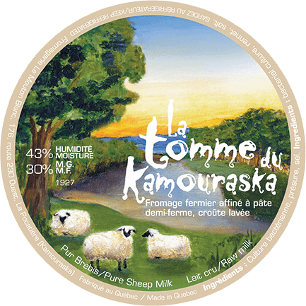 Étiquette - Tomme du Kamouraska (La)